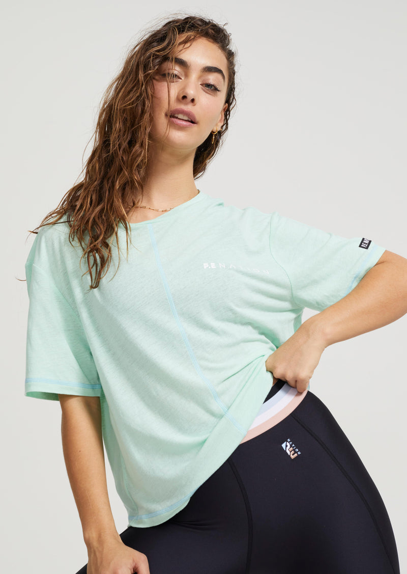 SPRINT SHOT TEE IN MINT