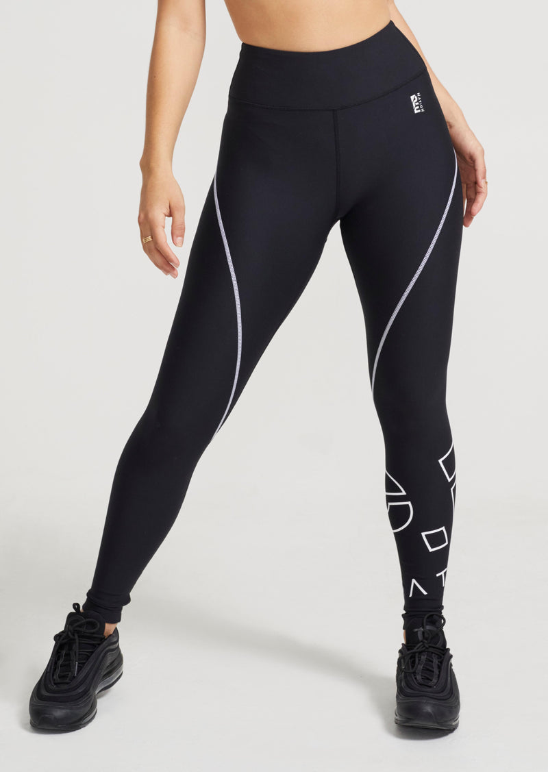POINT RACE LEGGING IN BLACK