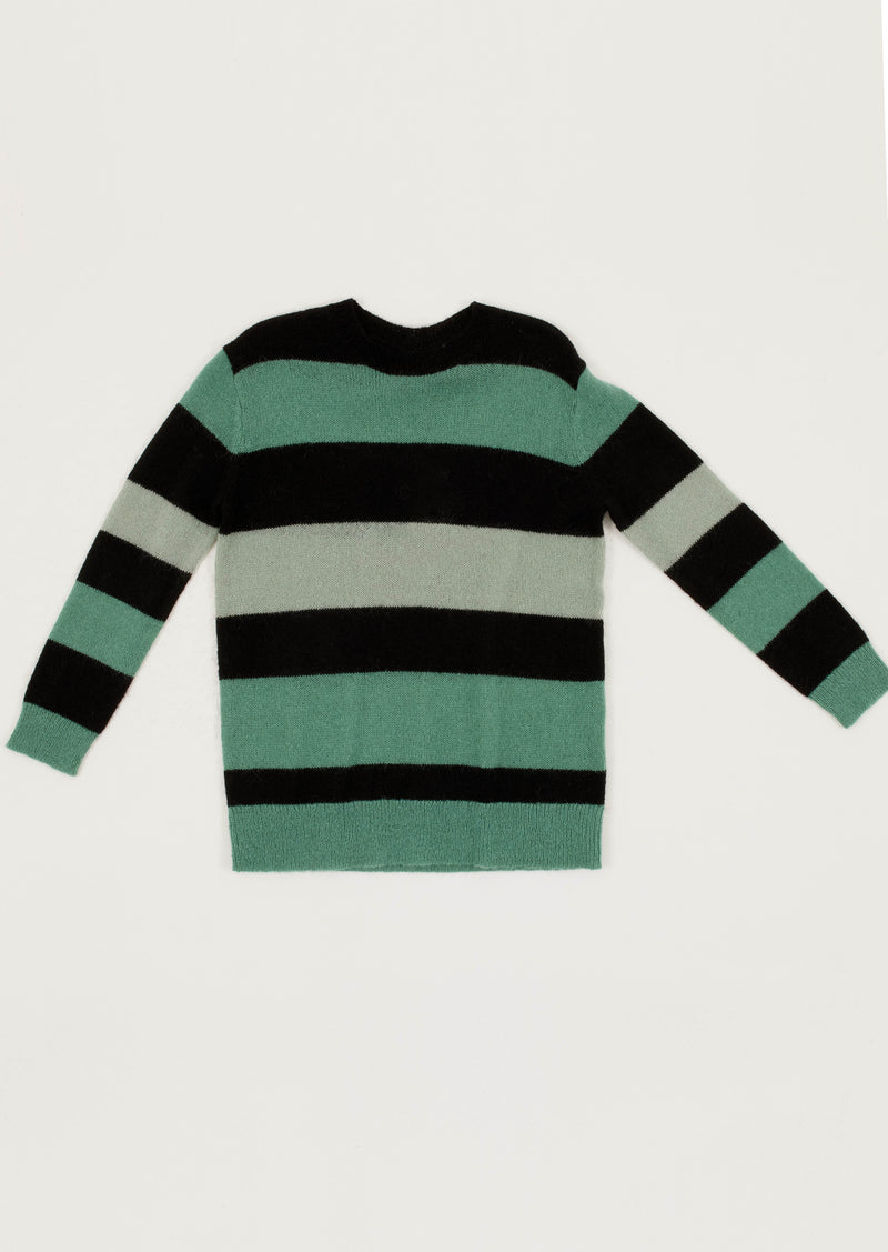 SPRINT KNIT SWEATER IN GREEN