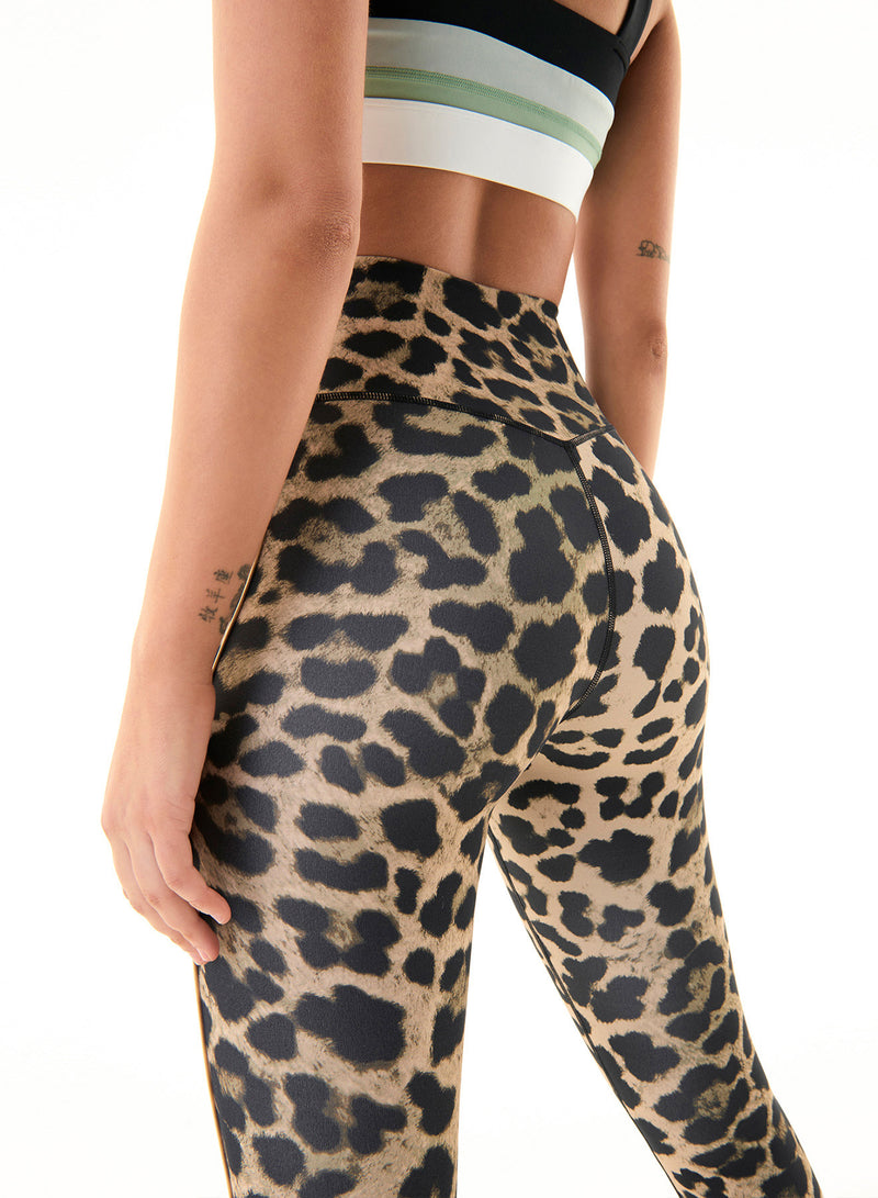 Blush Leopard Print Leggings – Torie Swim