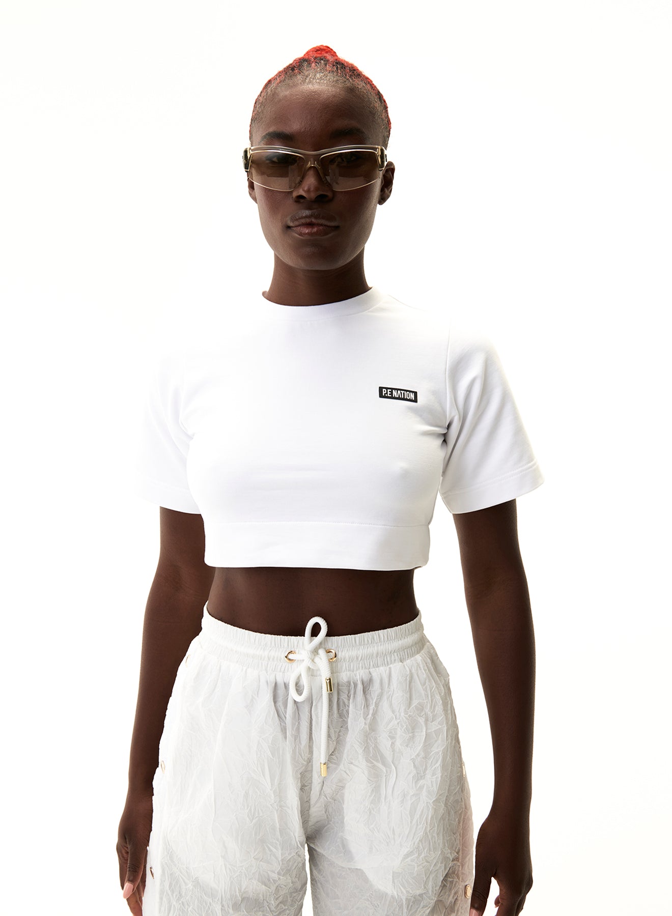VOLLEY TEE IN OPTIC WHITE