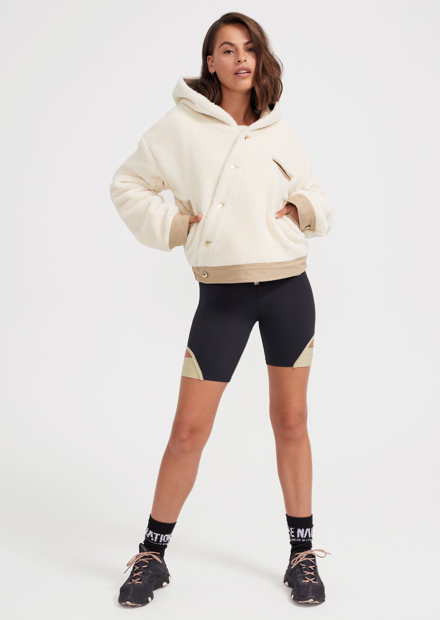 ALLEY-OOP JACKET IN CREAM