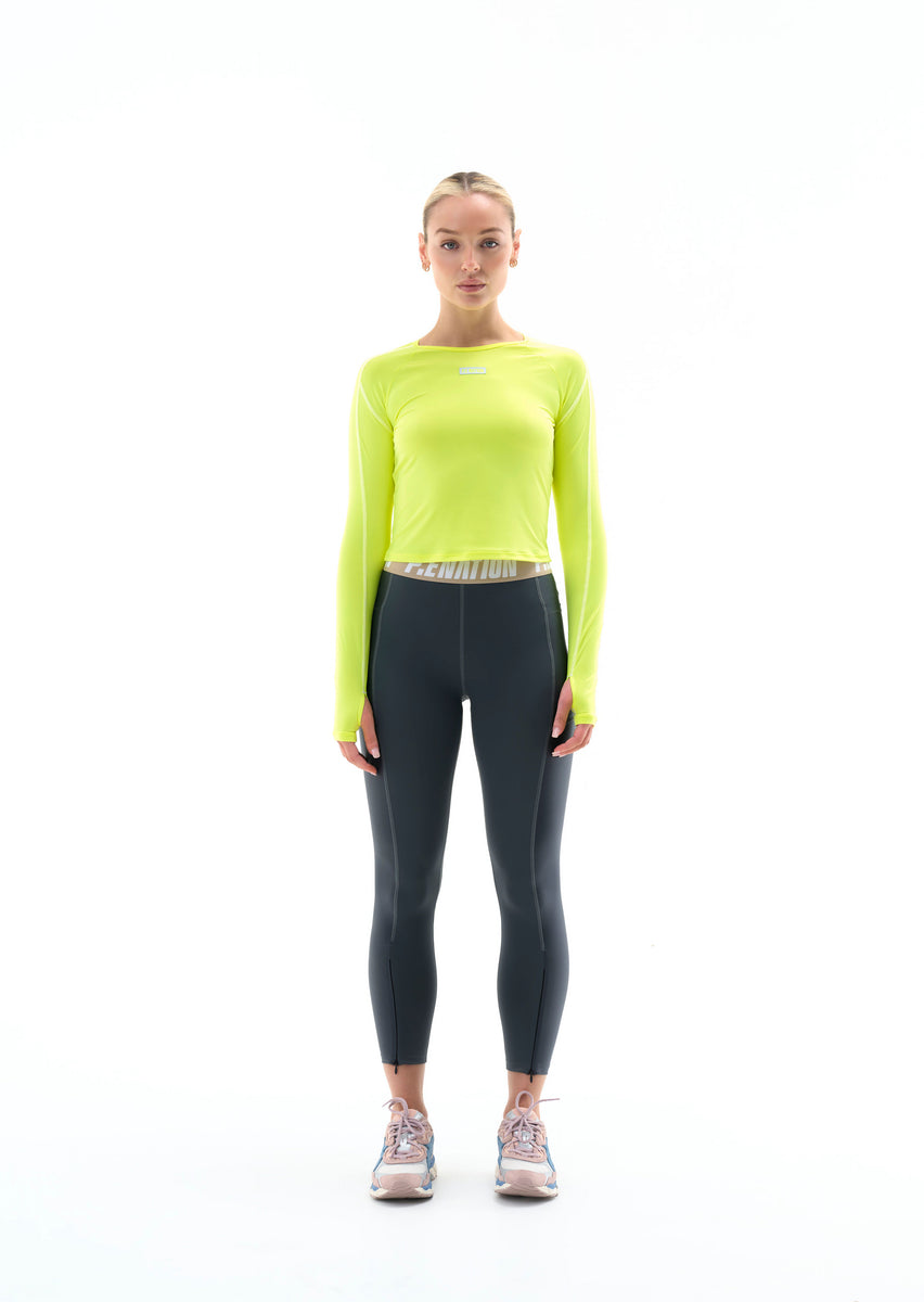 Del Mar Ls Top | Safety Yellow | P.E Nation – P.E Nation International