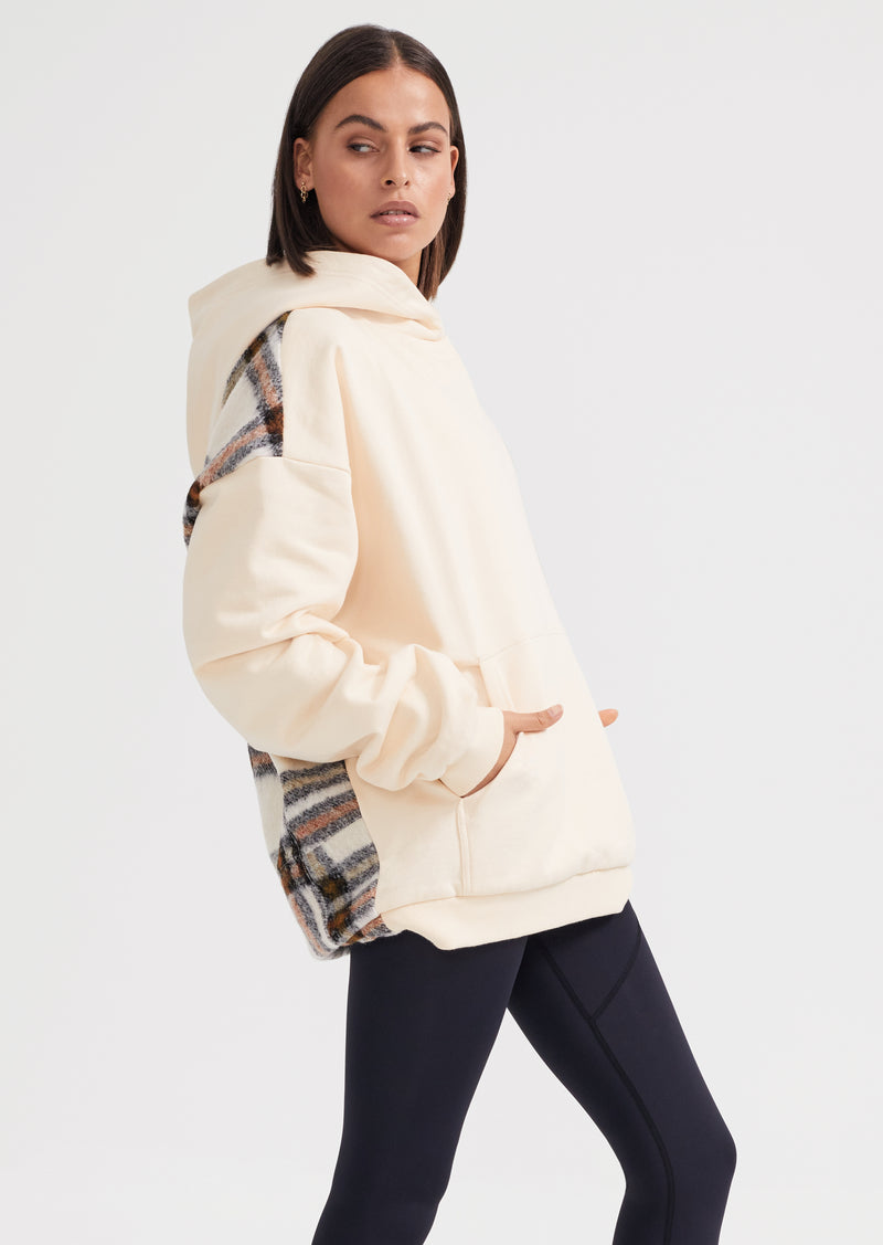 THE DESTROYER HOODIE IN IVORY