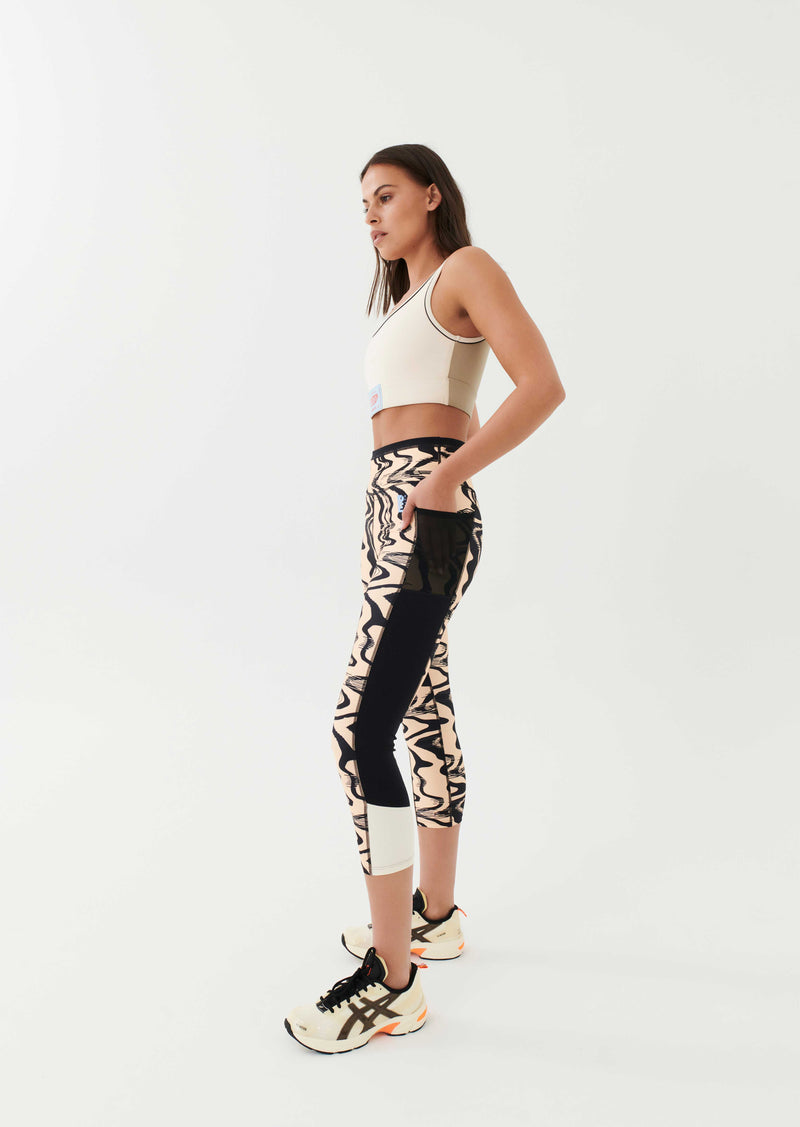 NEW WAVE LEGGING IN LIQUIFY PRINT