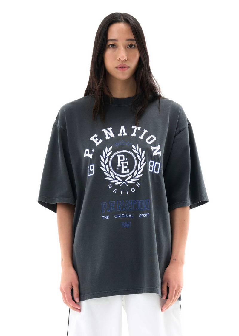 OVERLAND TEE IN DARK SHADOW