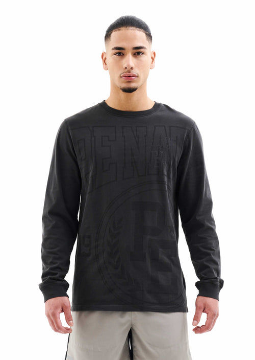 ACE HIGH LS TEE IN BLACK
