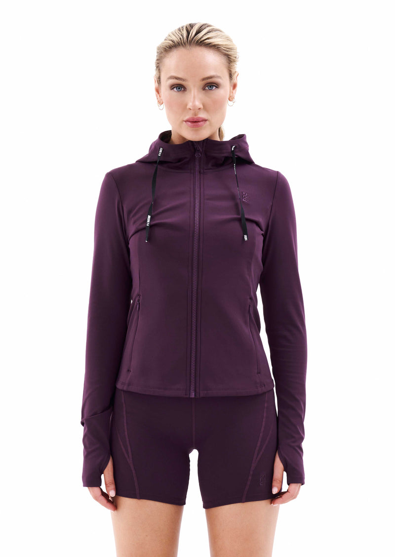AGILITY TEST JACKET IN POTENT PURPLE