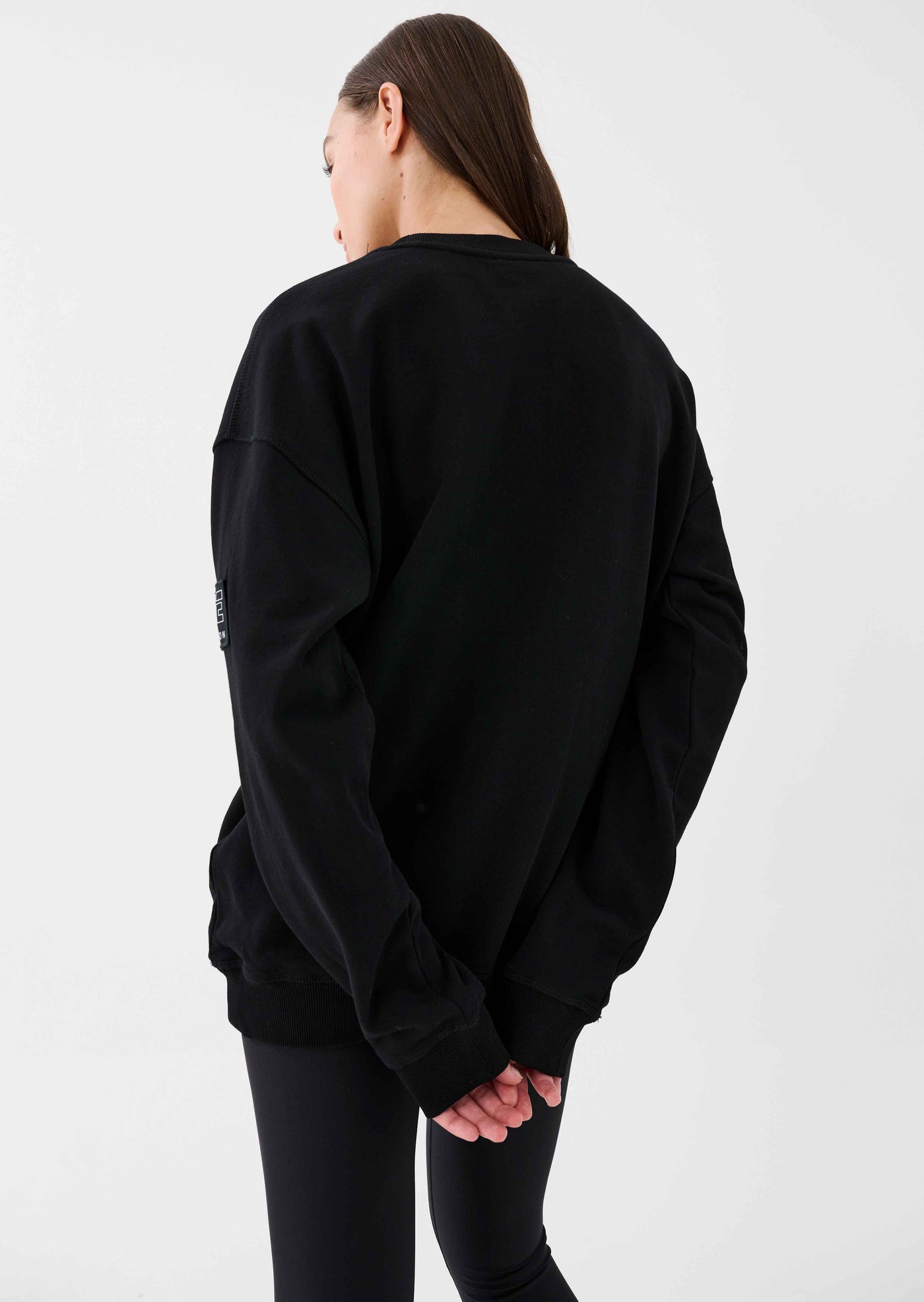 THE ORIGINAL ORGANIC COTTON SWEAT IN BLACK