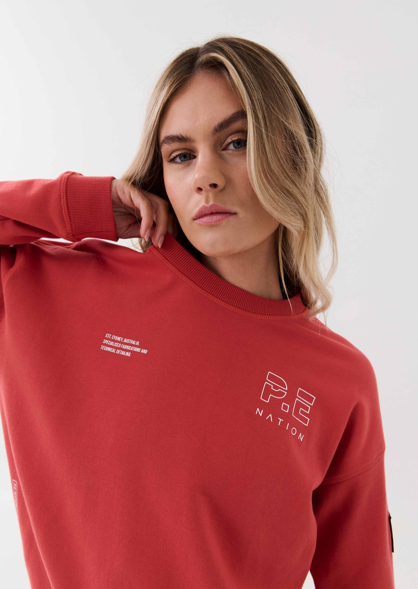 Pe nation top red jumper
