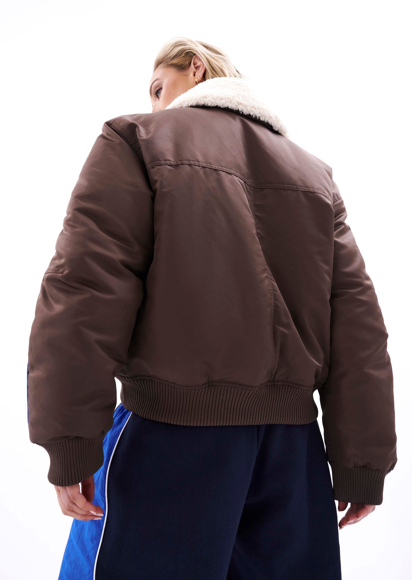 DOUBLE PLAY JACKET IN CHESTNUT