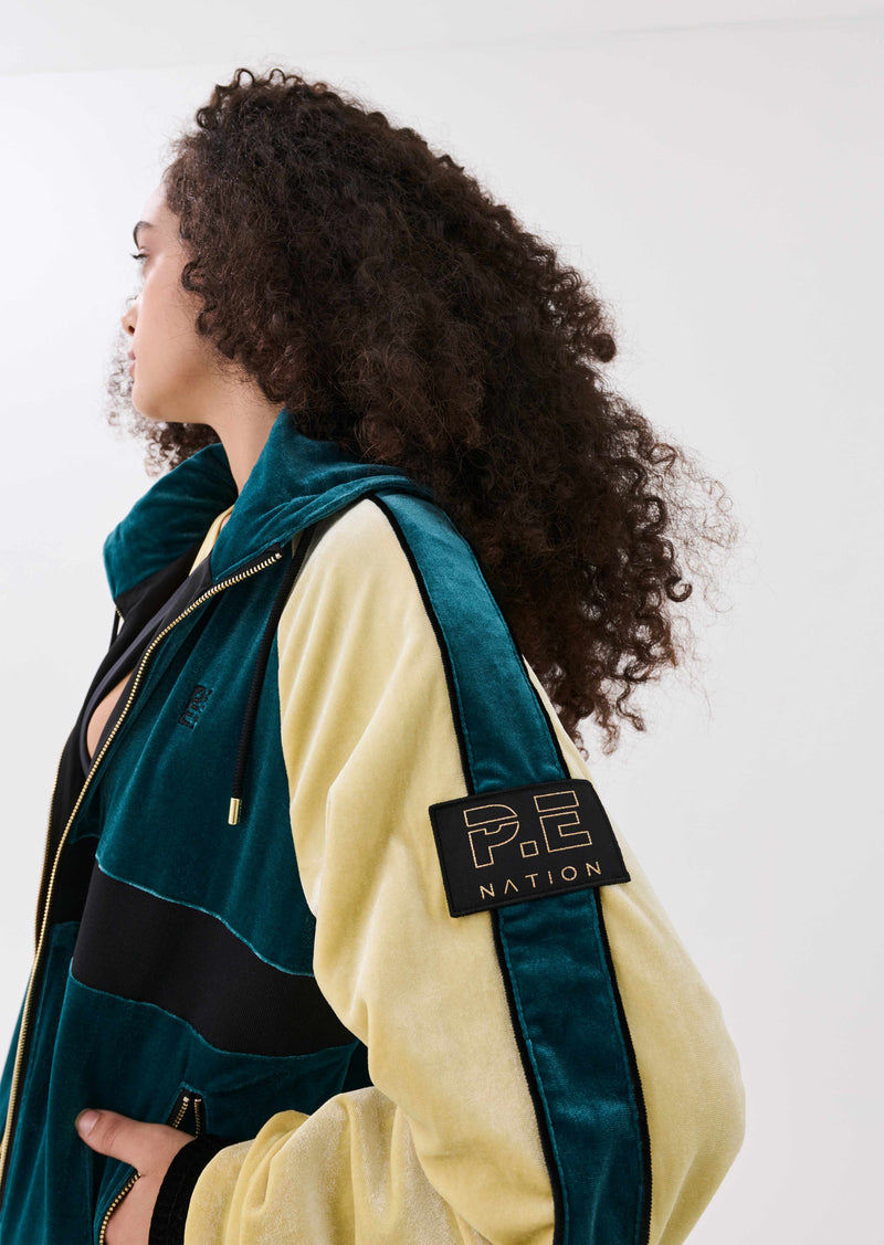 RETROSPECT JACKET IN DEEP TEAL