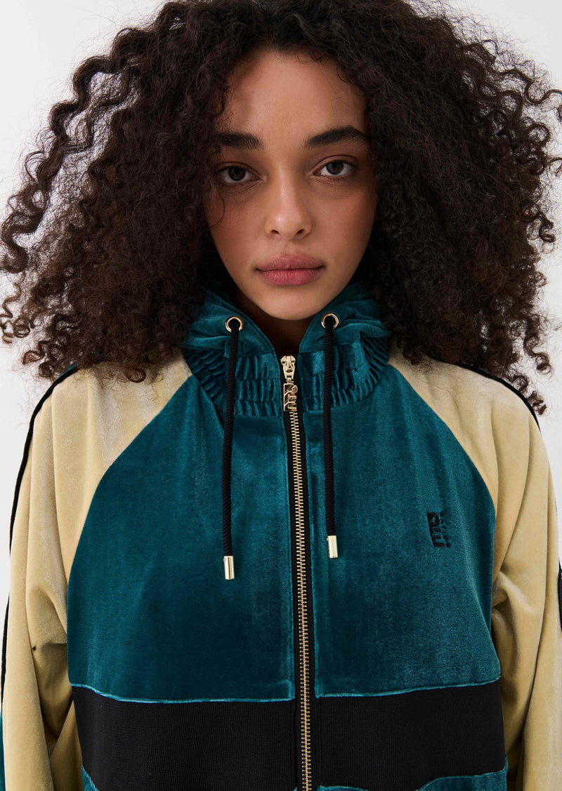 RETROSPECT JACKET IN DEEP TEAL