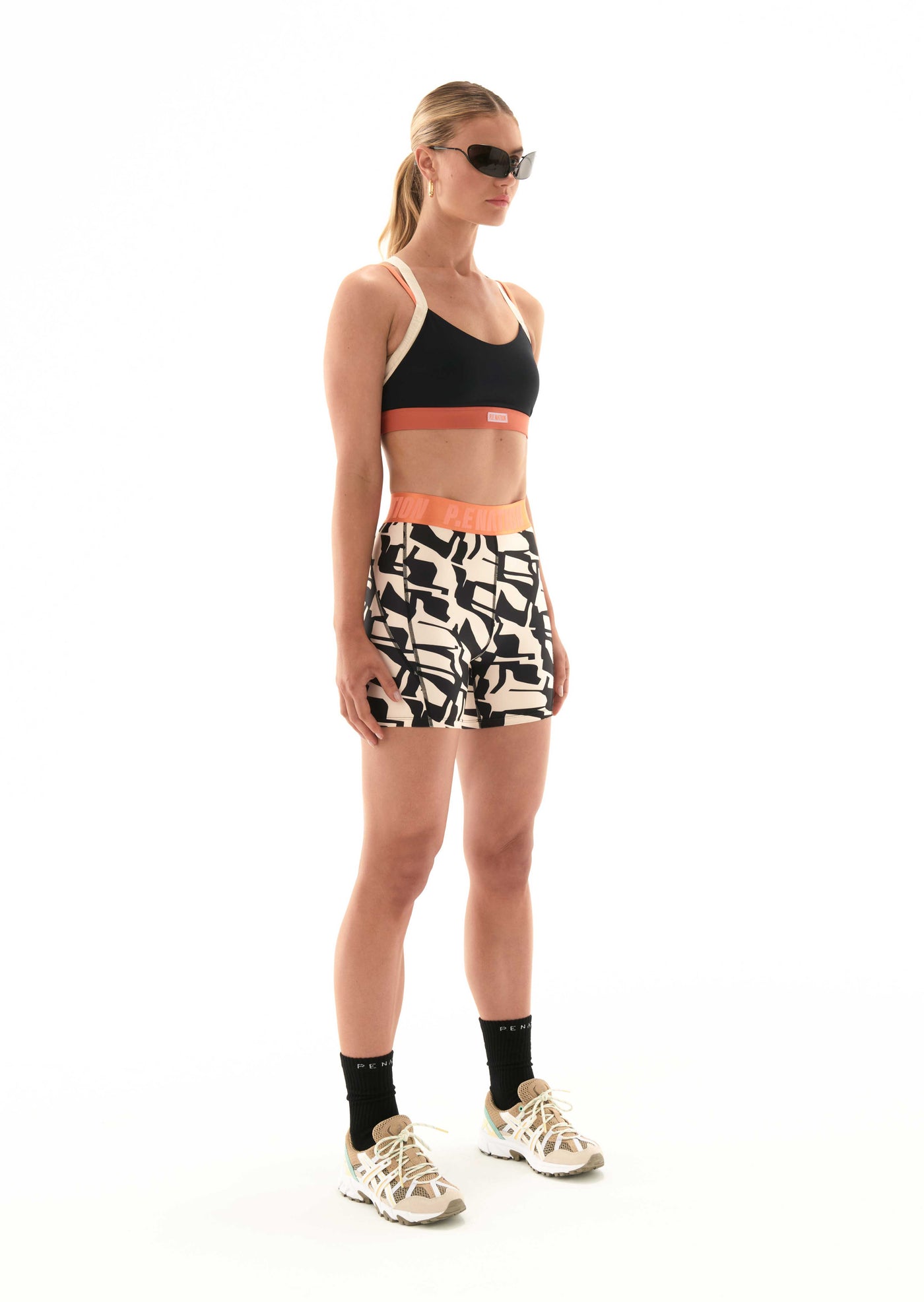 ROCKLAND BIKE SHORT IN ABSTRACT PRINT