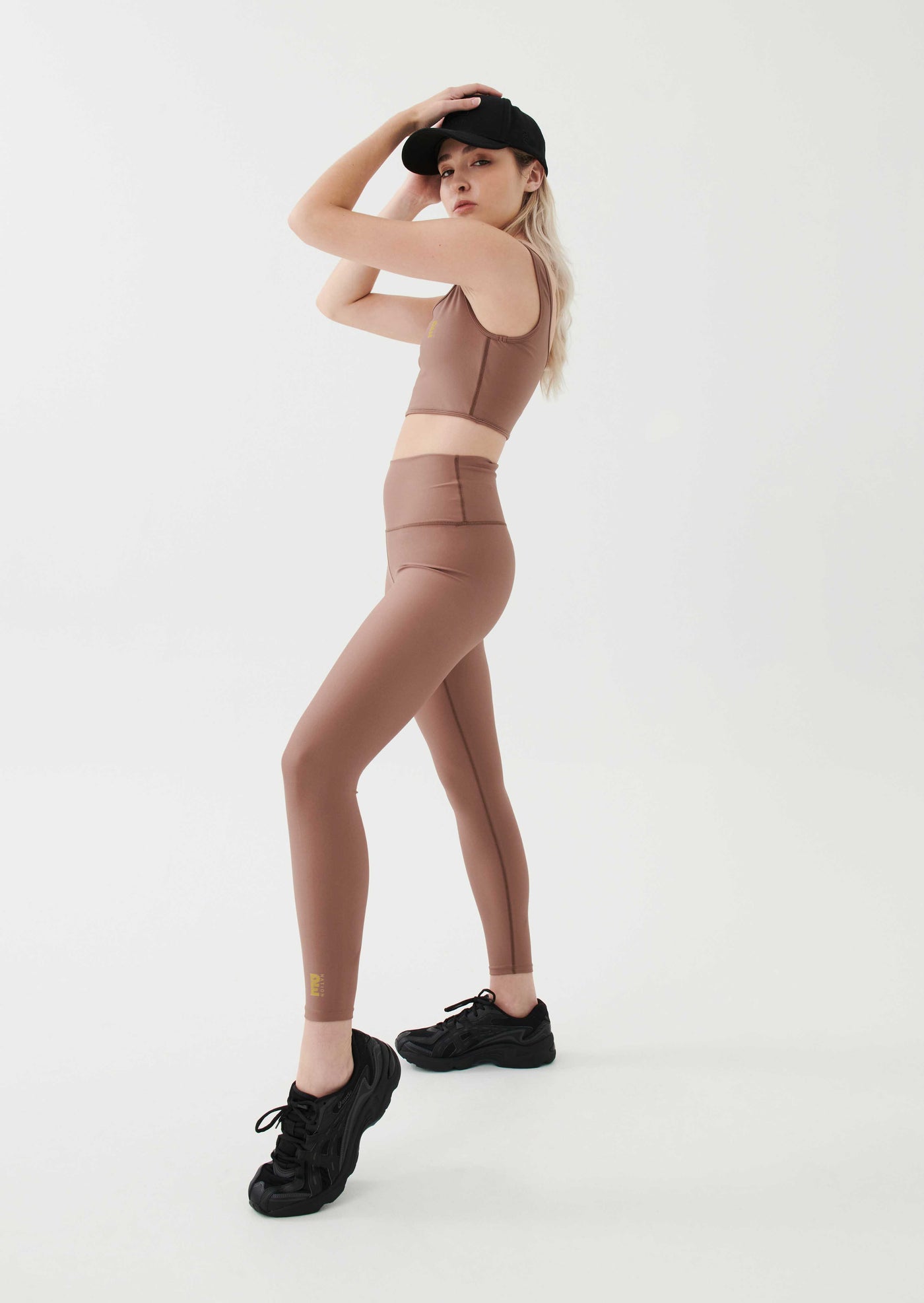 ALL AROUND LEGGING IN ACORN