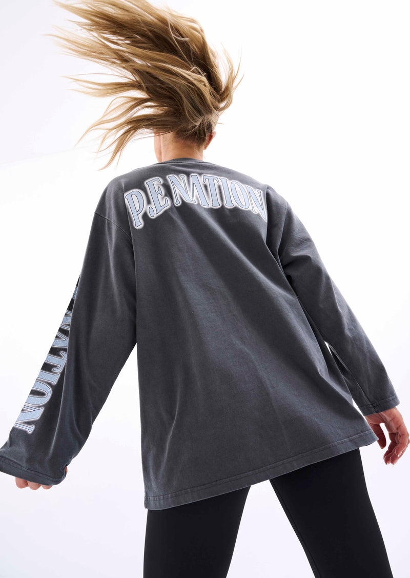 ODYSSEY LS TEE IN DARK SHADOW