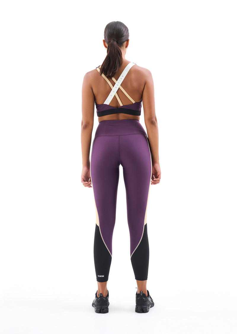 Amplify Legging - Electric Purple  Shop womens tops, Womens bras