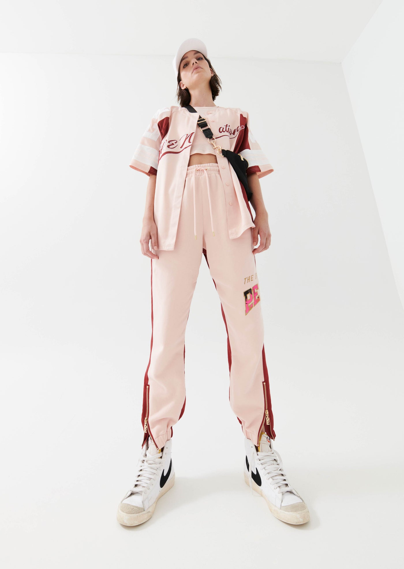 DOUBLE UNDER TRACKPANT IN CANDY