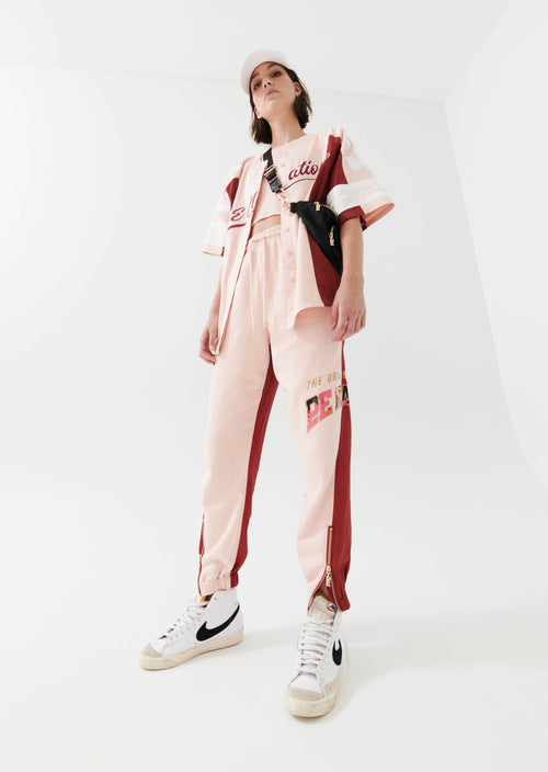 DOUBLE UNDER TRACKPANT IN CANDY