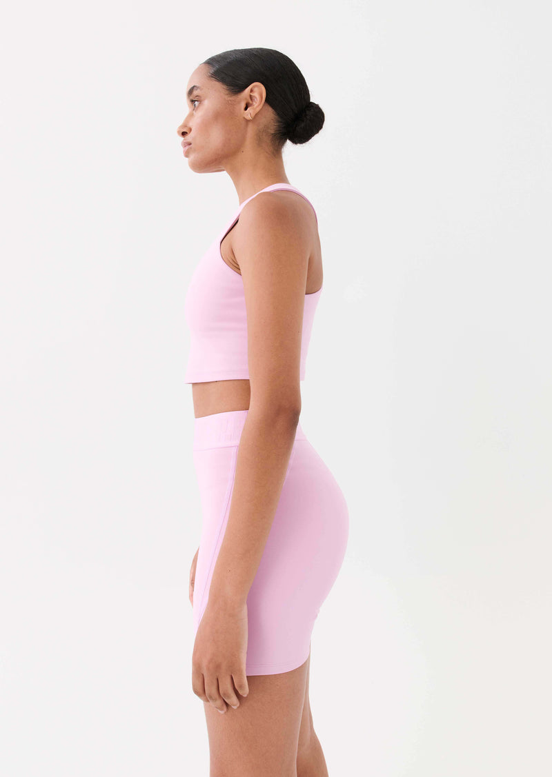 FULL COUNT SPORTS BRA IN PINK LAVENDER