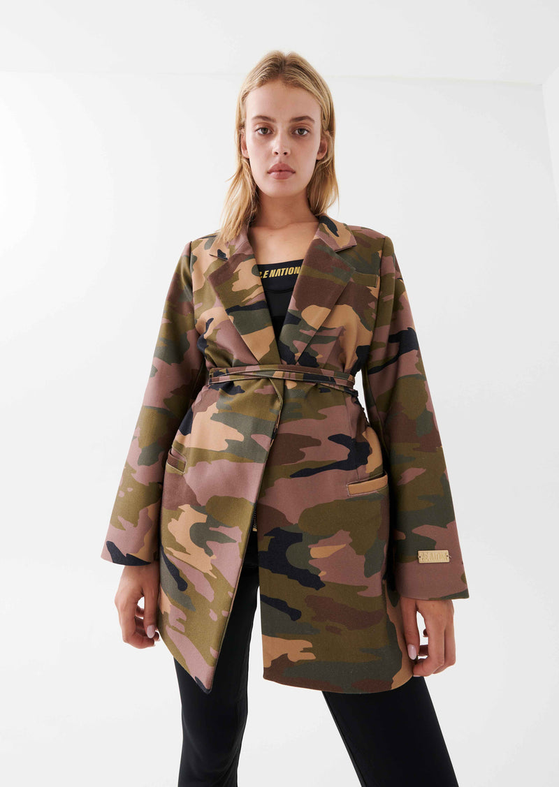 PRECINCT JACKET IN CAMO PRINT