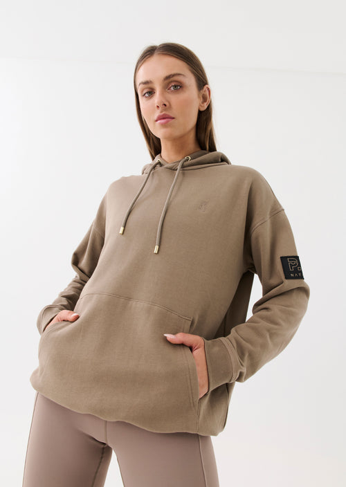 PRIMARY HOODIE IN SILVER MINK