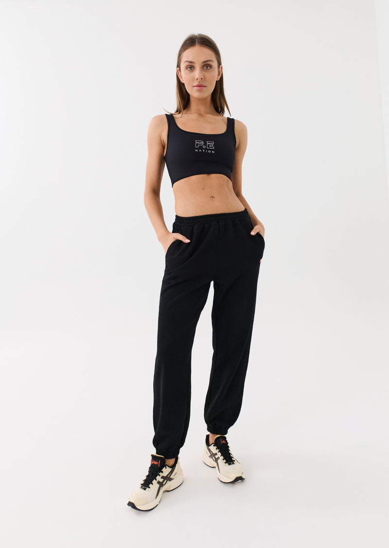 100% Organic Cotton Women's Track Pants in Bone by IN BED