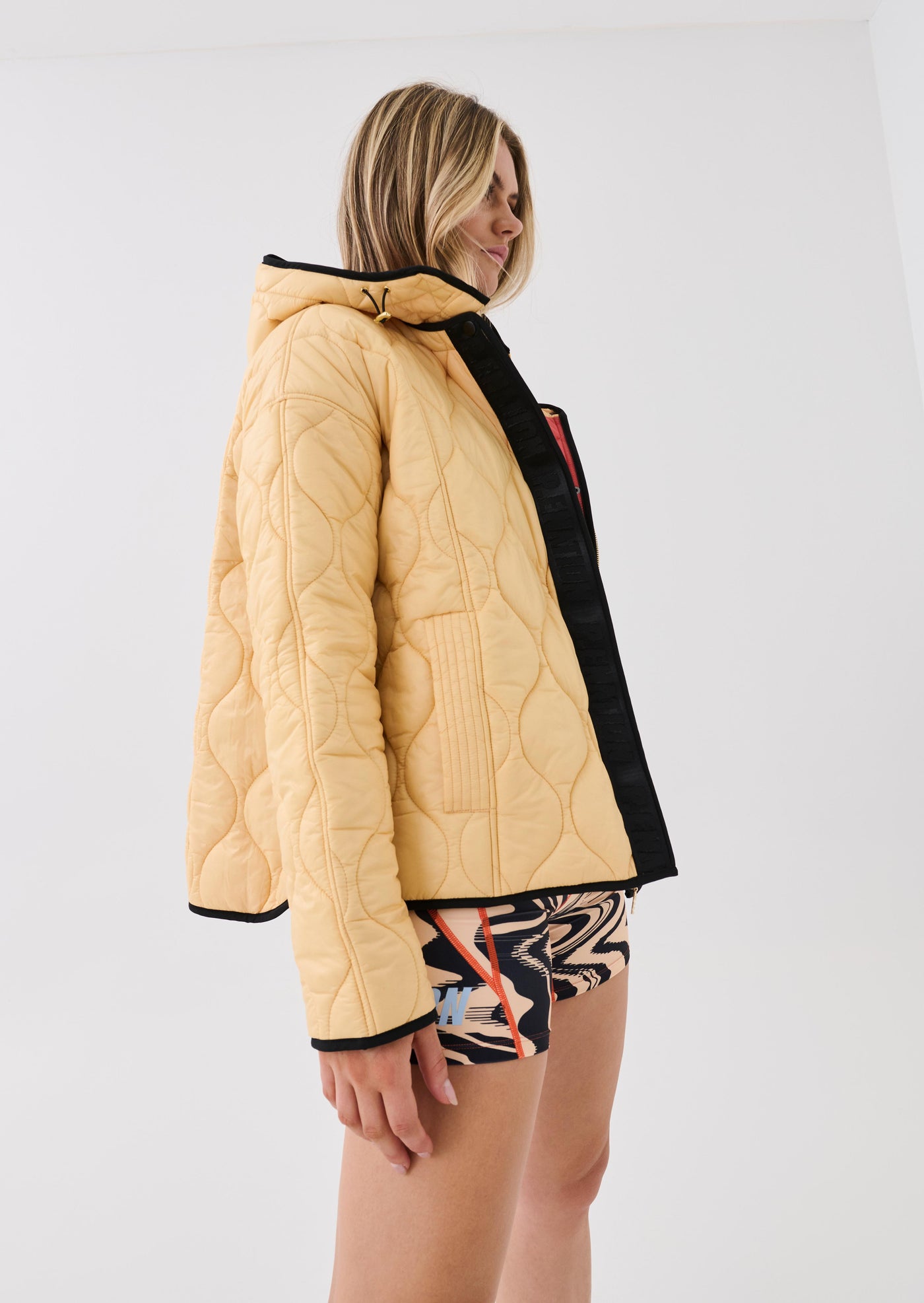 ADVOCATE JACKET IN APRICOT SHERBET
