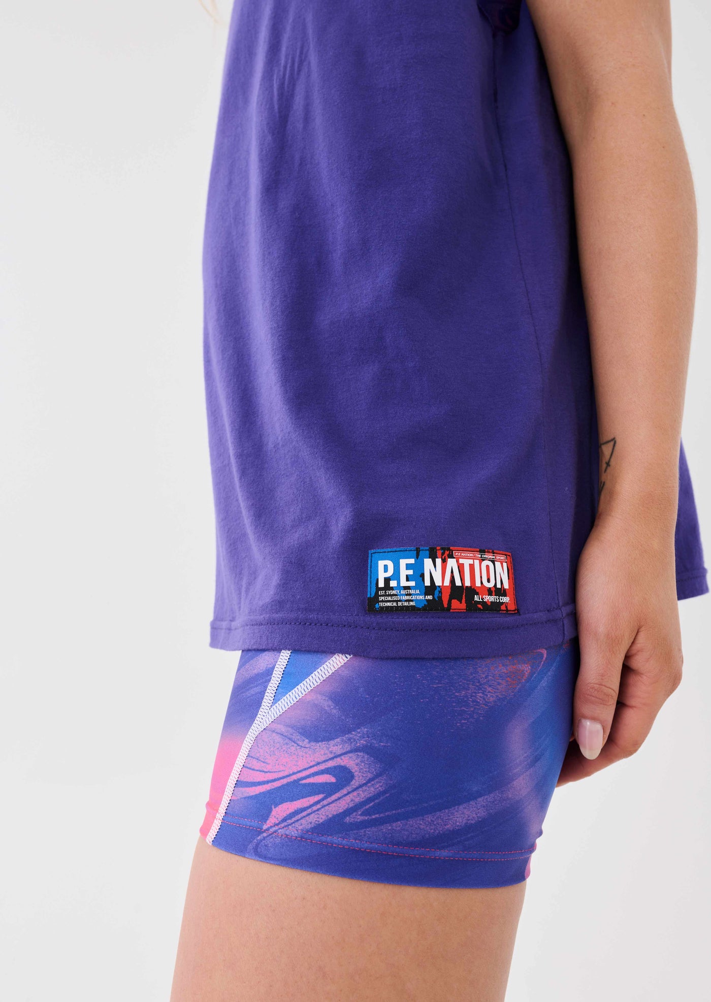 INITIATE TANK IN DEEP BLUE