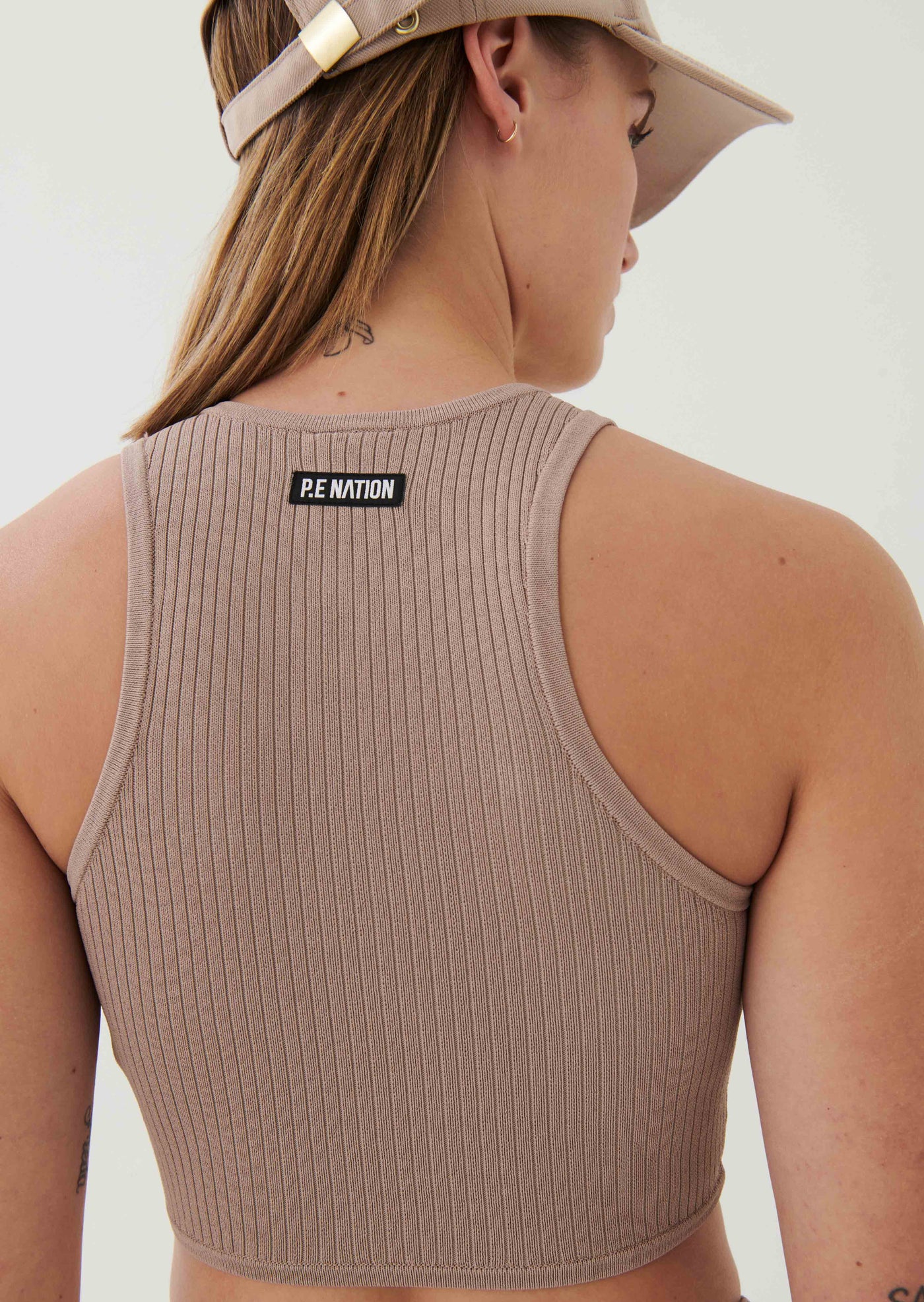 DOWNSWING TANK IN TAUPE