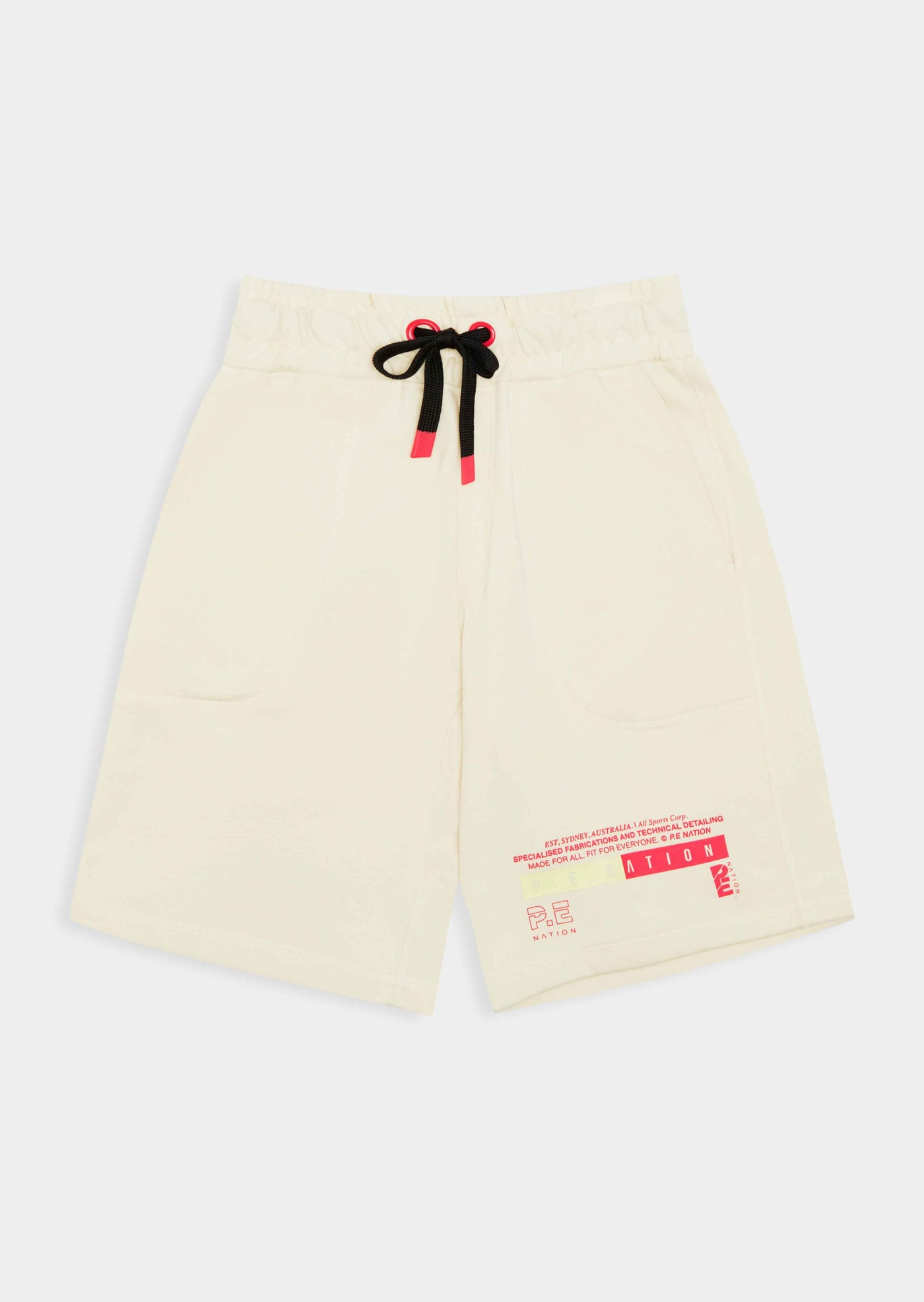 CUTBACK SHORT IN WHITE