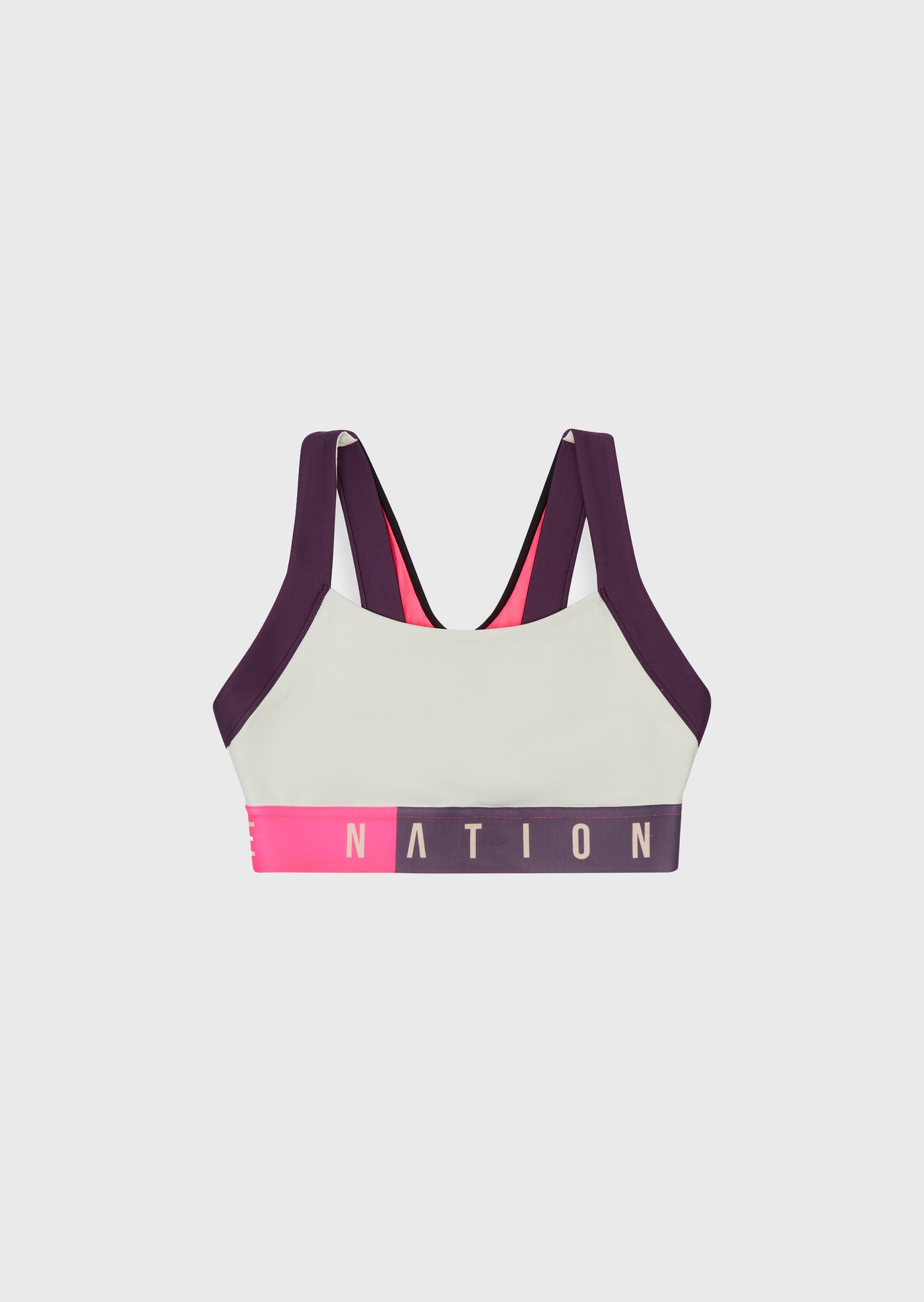 MOTION SPORTS BRA IN WATER LILY