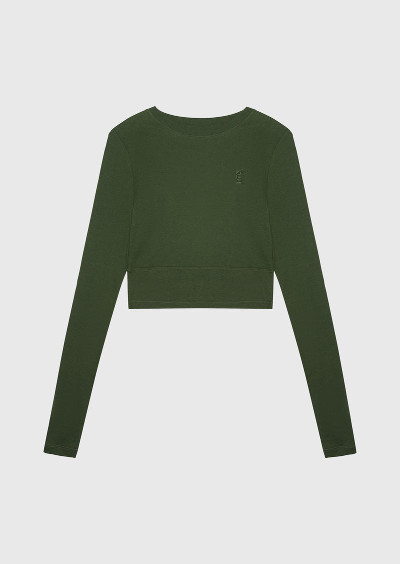 FREE PLAY LS TOP IN RIFLE GREEN