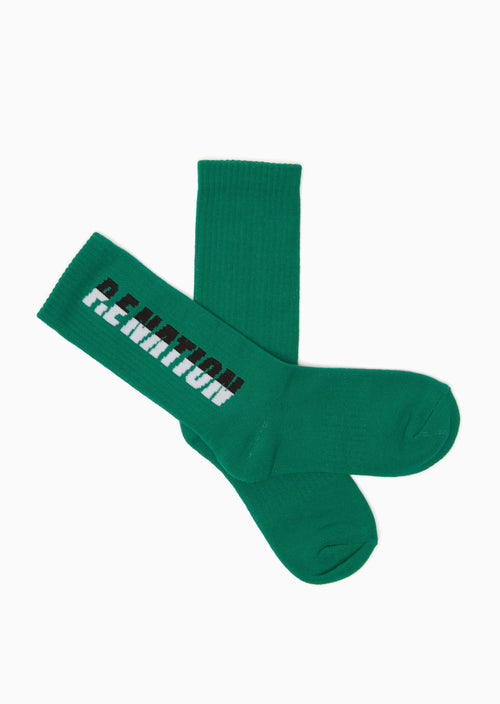 HIGH INTENSITY CREW SOCK IN ANDEAN TOUCAN