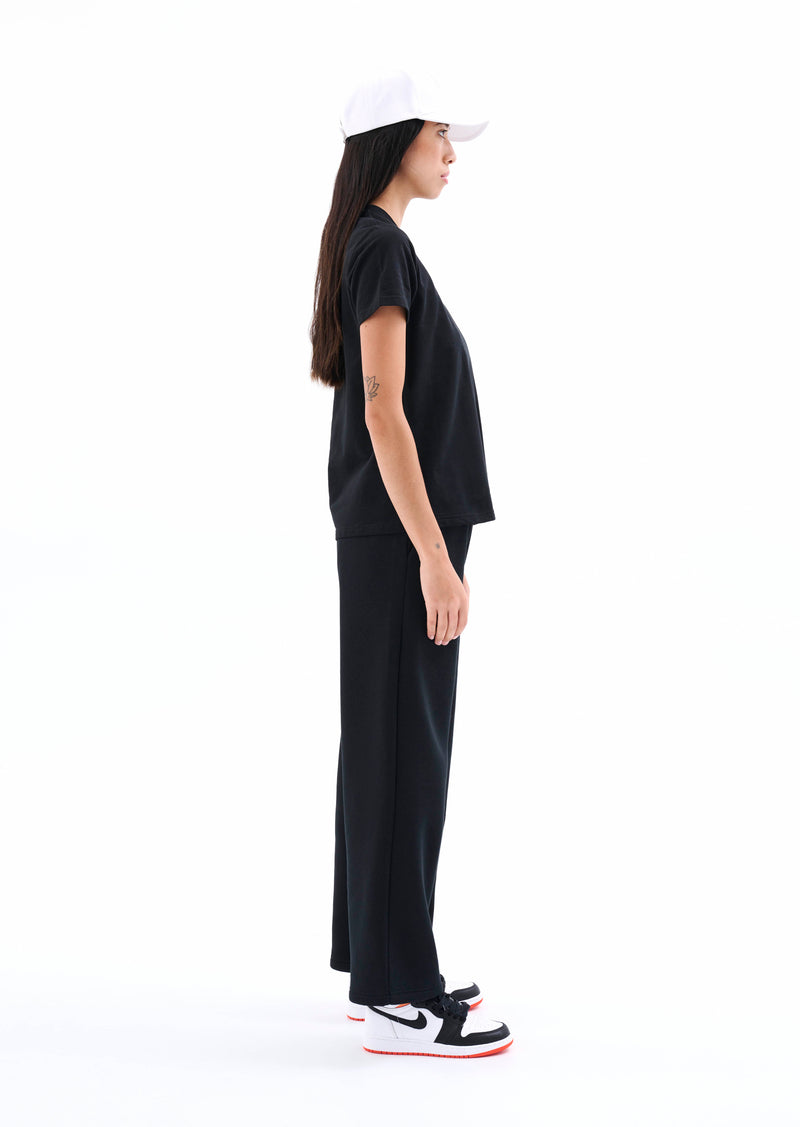 PRIMARY SLIM FIT TEE IN BLACK