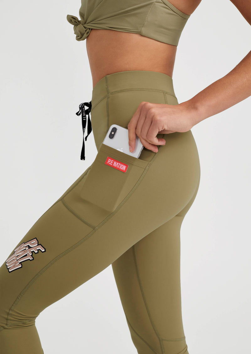 REGAIN LEGGING IN OLIVE