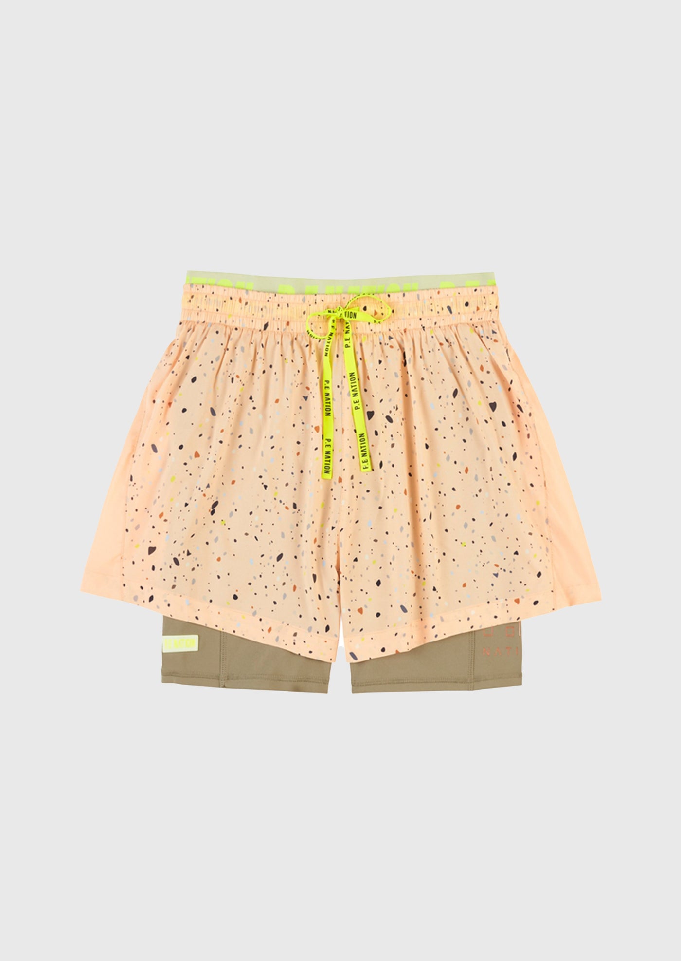 ALIGNMENT SHORT IN ROCK PRINT