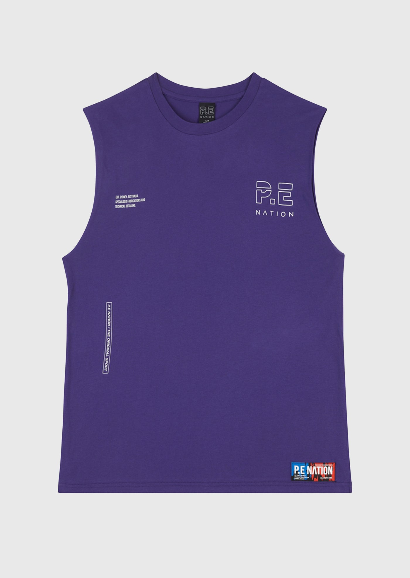 INITIATE TANK IN DEEP BLUE
