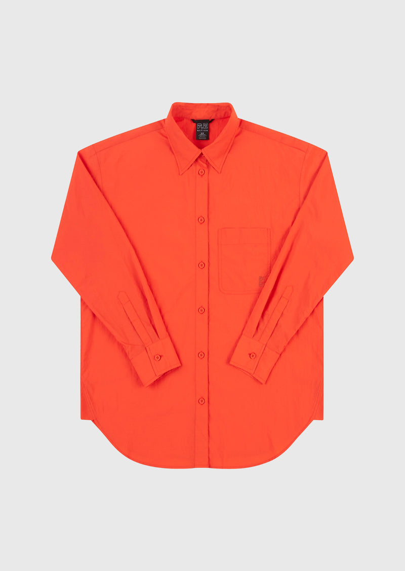 INTERVAL SHIRT IN CHERRY TOMATO