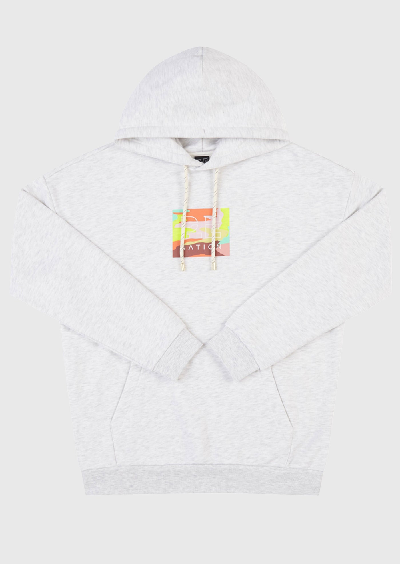UPWARD HOODIE IN GREY MARL