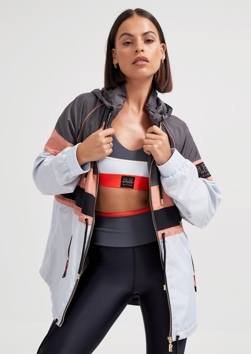 SPEED CUT JACKET IN CHARCOAL