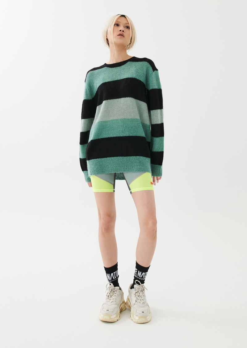 SPRINT KNIT SWEATER IN GREEN